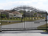 aluminum estate gate