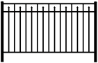 EFF-25 Aluminum Fence