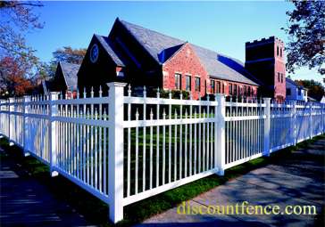 Normandy vinyl fence