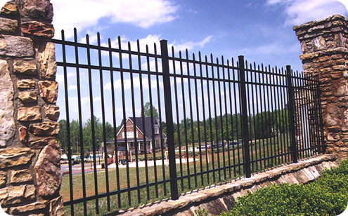 Delgard Ornamental Aluminum Fence