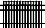 aluminum fence