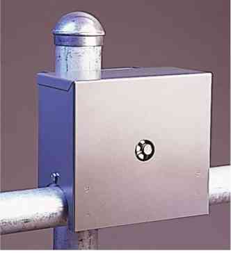 Cantilever Roller Sentry Safety Cover for all chain link fence  Guard and protects from liability of non compliance.