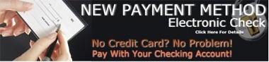 E-Check Payment Method ACH