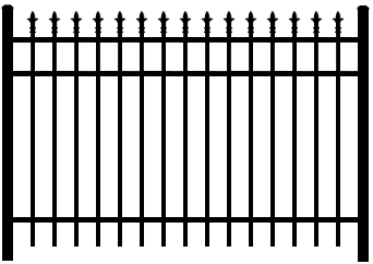 Jerith Style 101 Aluminum Fence