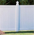 Lexington Privacy  Vinyl Fence