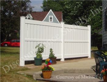 The Millbrook Vinyl Fence