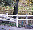 vinyl split rail fences