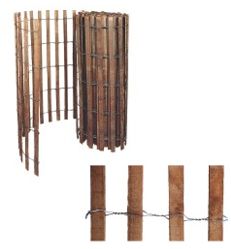 snow fence or barrier fence