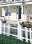 Charleston Concave Bufftech Vinyl Fence