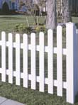 Bufftech Yorkshire Concave Vinyl Fence