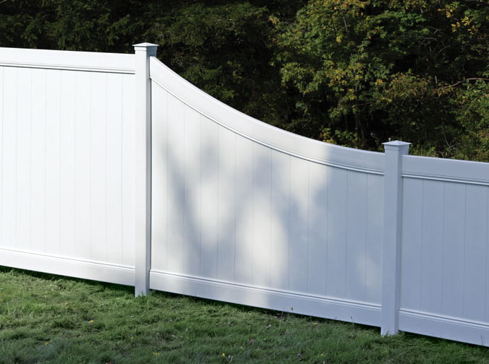 The Chesterfield Privacy vinyl fence offers the same tongue and groove construction with a more competitive price. 