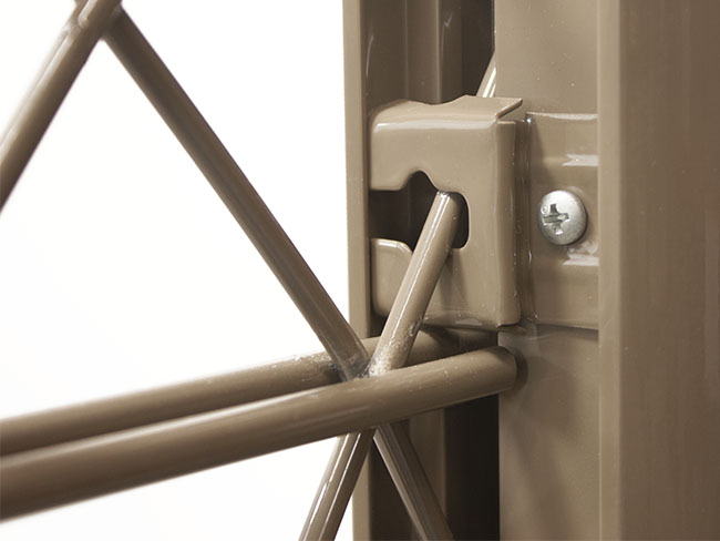 brown florence fence attachments