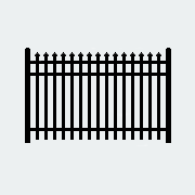 EFS-10 Aluminum Fence