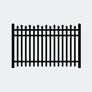 EFS-15 Aluminum Fence