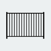 LifeGard Pool Code Aluminum Fence