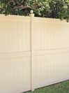 Galveston Privacy Vinyl Fencing