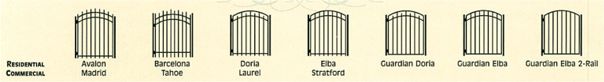Aluminum Fence gates