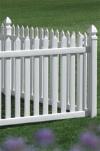 Bufftech Danbury Vinyl Fence