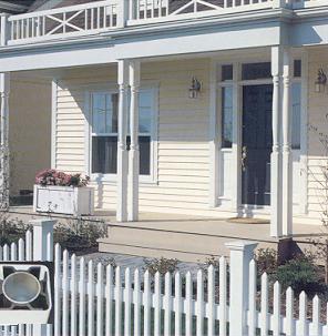 vinyl porch rail