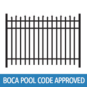 Jerith Style 100 Aluminum Fence