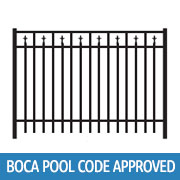 Jerith Style 211 Aluminum Fence