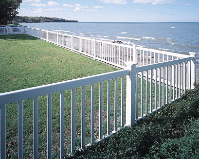 The Lexington Privacy vinyl fence offers the same tongue and groove construction with a more competitive price.
